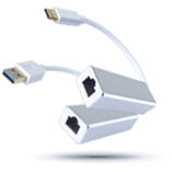 USB Type A or Type C to Ethernet adapters